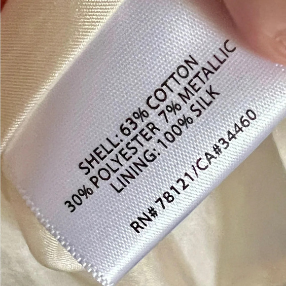 Eileen Fisher Pleated Shadow Stripe Silk Tank Top - XS - Picture 4 of 8